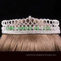 Herz-Entwurf Rhinestone-Tiara-Frauen-Kristallkrone